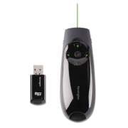 Kensington Presenter Expert Wireless Cursor Control with Green Laser, Class 2, 150 ft Range, Black (72426)