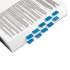 Post-it Flags Marking Page Flags in Dispensers, Blue, 12 50-Flag Dispensers/Pack (680BE12)