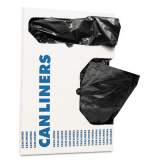 Linear Low Density Can Liners with AccuFit Sizing, 16 gal, 1 mil, 24" x 32", Black, 250/Carton (H4832TKX01)