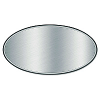 Foil Laminated Board Lids, 7" Diameter, Aluminum, 500/Carton (2047L)