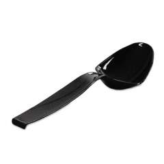 WNA Plastic Spoons, 9 Inches, Black, 144/Case (A7SPBL)