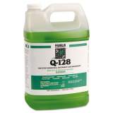 Franklin Cleaning Technology Q-128 Germicidal Detergent, Pine Forest Scent, Liquid, 1 Gal. Bottle, 4/carton (F248022)
