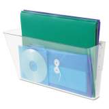 deflecto Stackable DocuPocket Wall File, Legal, 16 1/4 x 4 x 7, Clear (74301)