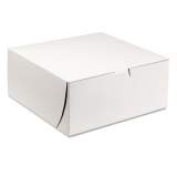 SCT Tuck-Top Bakery Boxes, 9 x 9 x 4, White, 200/Carton (0961)