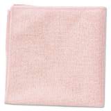 Rubbermaid Commercial Microfiber Cleaning Cloths, 16 x 16, Pink, 24/Pack (1820581)