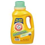 Arm & Hammer HE Compatible Liquid Detergent, Unscented, 50 oz Bottle, 8/Carton (3320000103)