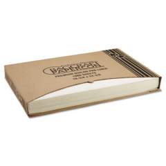 Bagcraft Grease-Proof Quilon Pan Liners, 16.38 x 24.38, White, 1,000 Sheets/Carton (030001)