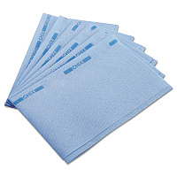 Food Service Towels, 13 x 21, Blue, 150/Carton (8253)