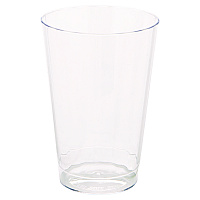 Classic Crystal Plastic Tumblers, 12 oz, Clear, Fluted, Tall, 20/Pack, 12 Packs/Carton (CC12240)