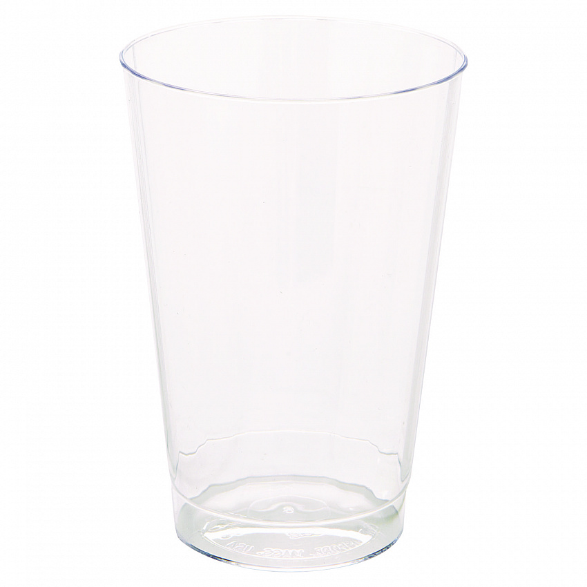 Classic Crystal Plastic Tumblers, 12 oz, Clear, Fluted, Tall, 20/Pack, 12 Packs/Carton (CC12240)