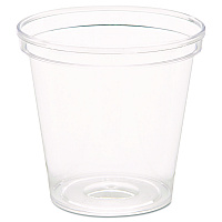 Comet Plastic Portion/Shot Glass, 1 oz, Clear, 50/Pack, 50 Packs/Carton (P10)