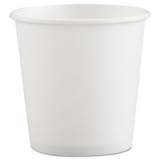 Dart Polycoated Hot Paper Cups, 4 oz, White, 50 Bag, 20 Bags/Carton (374W2050)