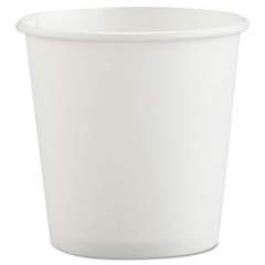 Dart Polycoated Hot Paper Cups, 4 oz, White, 50 Bag, 20 Bags/Carton (374W2050)