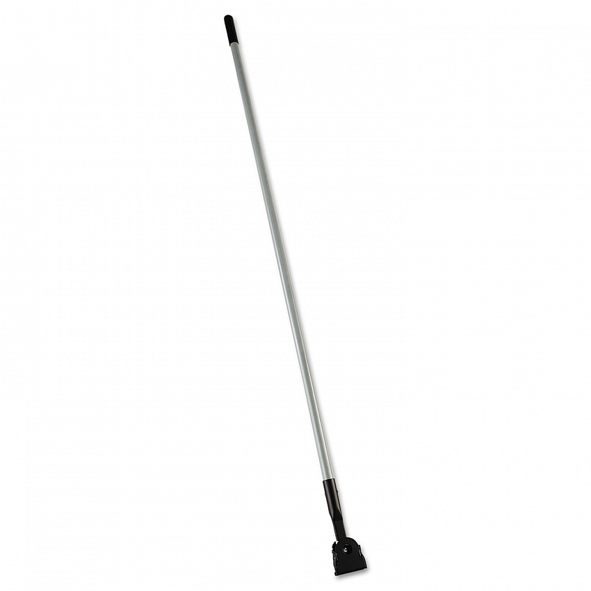 Snap-On Fiberglass Dust Mop Handle, 1" dia x 60", Gray/Black (M146)