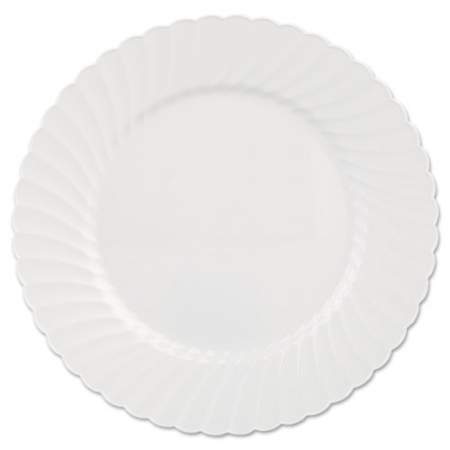 WNA Classicware Plates, Plastic, 10.25 In, White (CW10144W)