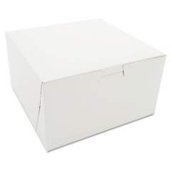 SCT TUCK-TOP BAKERY BOXES, 7 X 7 X 4, WHITE, 250/CARTON (0921)