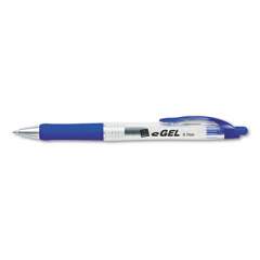 Avery eGEL Gel Pen, Retractable, Medium 0.7 mm, Blue Ink, Blue Barrel (49986)