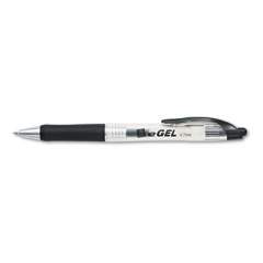 Avery eGEL Gel Pen, Retractable, Medium 0.7 mm, Black Ink, Black Barrel (49988)