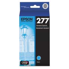 Epson T277220-S (277) Claria Ink, 360 Page-Yield, Cyan