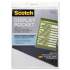 Scotch Display Pocket, Removable Interlocking Fasteners, Plastic, 8-1/2 x 11, Clear (WL854C)