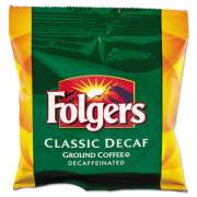 Folgers Ground Coffee, Fraction Pack, Classic Roast Decaf, 1.5oz, 42/Carton (06433)
