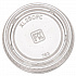 Portion Cup Lids, Fits 1.5 oz to 2.5 oz Portion Cups, Plastic, Clear, 125/Sleeve, 20 Sleeves/Carton (XL250PC)
