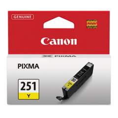 Canon 6516B001 (CLI-251) ChromaLife100+ Ink, 330 Page-Yield, Yellow