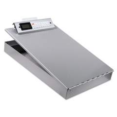 Saunders Redi-Rite Aluminum Portable Desktop, 1" Clip Capacity, Holds8.5 x 11 Sheets, Silver (11025)