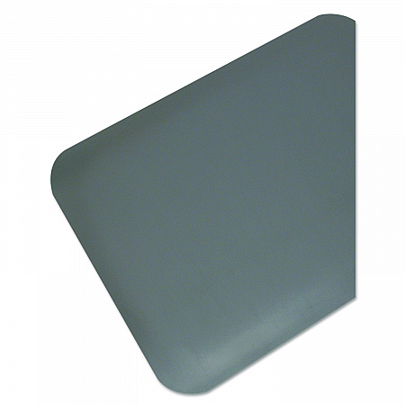 Pro Top Anti-Fatigue Mat, Rectangular, Gray Closed Cell Surface, 36