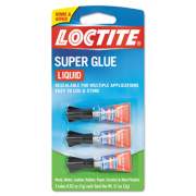 Loctite Super Glue, 0.11 oz, Dries Clear, 3/Pack (1710908)