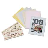 Pacon Array Card Stock, 65lb, 8.5 x 11, Assorted Parchment Colors, 100/Pack (101235)