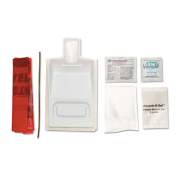 Medline Biohazard Fluid Clean-Up Kit, 7 Pieces, Synthetic-Fabric Bag (MPH17CE210)