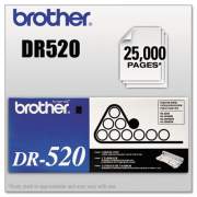 Brother DR520 Drum Unit, 25,000 Page-Yield, Black