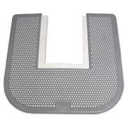 Impact Disposable Toilet Floor Mat, Nonslip, Orchard Zing Scent, 23 x 21-5/8, Gray, 6/Carton (1550CT)