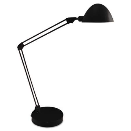 Ledu LED Desk and Task Lamp, 5W, 5.5"w x 13.38"d x 21.25"h, Black (L9142BK)