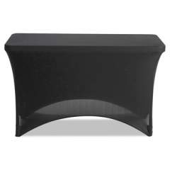 Iceberg iGear Fabric Table Cover, Polyester/Spandex, 24" x 48", Black (16511)