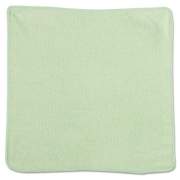 Rubbermaid Commercial Microfiber Cleaning Cloths, 12 x 12, Green, 24/Pack (1820578)