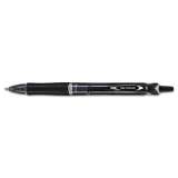 Pilot Acroball Colors Advanced Ink Ballpoint Pen, Retractable, Medium 1 mm, Black Ink, Black Barrel (31821)