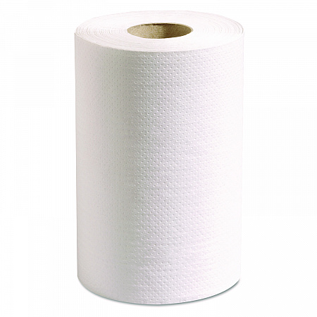 100% Recycled Hardwound Roll Paper Towels, 1-Ply, 7.88