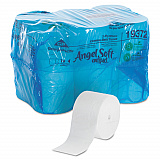 Coreless Bath Tissue, Septic Safe, 2-Ply, White, 1,125 Sheets/Roll, 18 Rolls/Carton (19372)