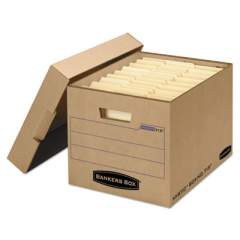 Bankers Box Filing Box, Letter/Legal Files, 13" x 16.25" x 12", Kraft, 25/Carton (7150001)