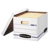 Bankers Box STOR/FILE Storage Box, Letter/Legal Files, 12.5" x 16.25" x 10.5", White, 6/Pack (5703604)