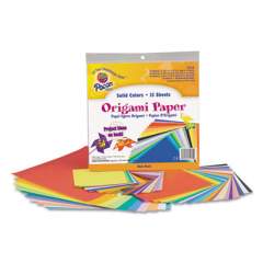 Pacon Origami Paper, 30lb, 9.75 x 9.75, Assorted Bright Colors, 55/Pack (72230)