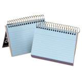 Oxford Spiral Index Cards, Ruled, 3 x 5, Assorted, 50/Pack (40285)