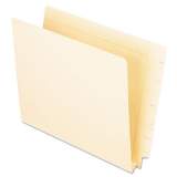 Pendaflex Manila End Tab Expansion Folders, Straight Tab, Legal Size, 50/Box (16635)