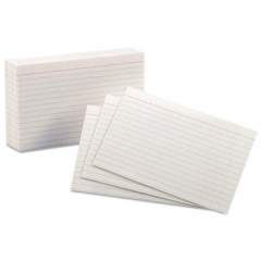 Oxford Ruled Index Cards, 4 x 6, White, 100/Pack (41)