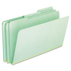 Pendaflex Pressboard Expanding File Folders, 1/3-Cut Tabs, Legal Size, Green, 25/Box (17171)