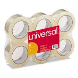 Universal General-Purpose Box Sealing Tape, 3" Core, 1.88" x 110 yds, Clear, 6/Pack (63500)