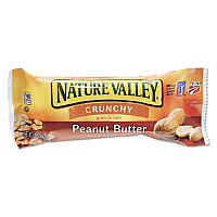Granola Bars, Peanut Butter Cereal, 1.5 oz Bar, 18/Box (SN3355)