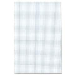 Ampad Quadrille Pads, Quadrille Rule (4 sq/in), 50 White (Standard 15 lb) 11 x 17 Sheets (22037)